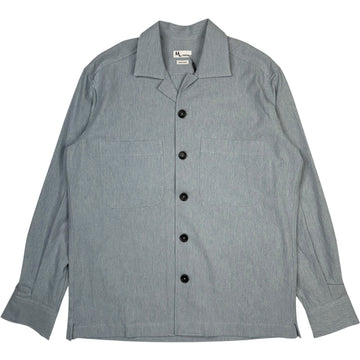 Aabba Cotton Overshirt Light Denim