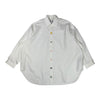 Mega Overshirt Embroidery White