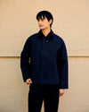 Short Raglan Coat Navy