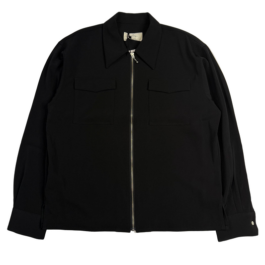 Crosby Zip Shirt Black