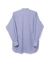 Twist Voile Shirt Cotton Sax