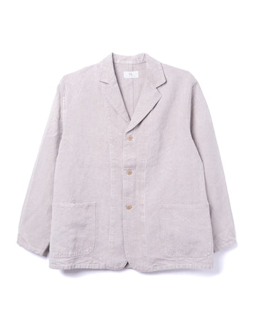 Work Jacket Linen Natural