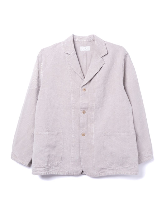 Work Jacket Linen Natural