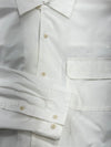 Wray Shirt White Cotton Poplin