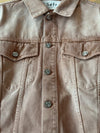 Huron Denim Jacket Faded Cinnamon