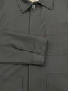 Olav Wool Blend Overshirt