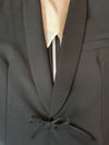 Shinji Blazer Dark Green Wool Mohair Blend