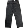 Wide Twist Black Stone Denim