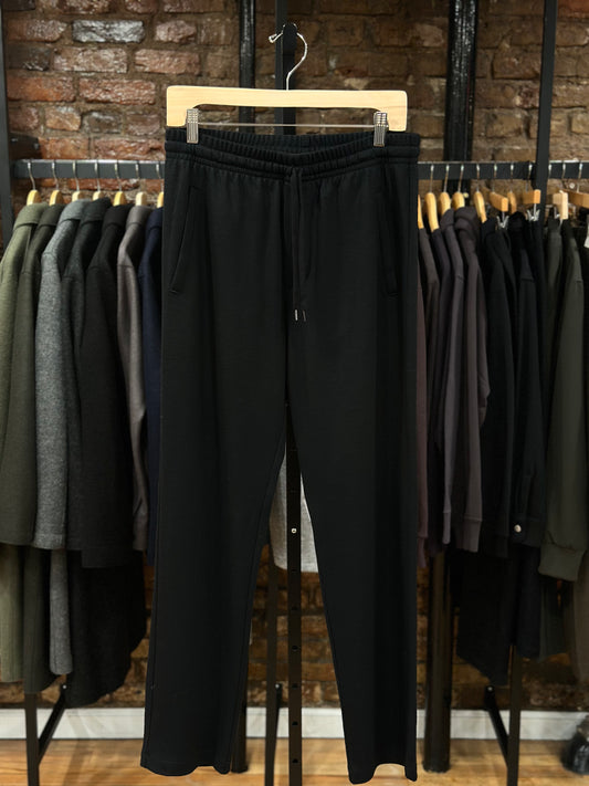 Jogging Trouser Superfine Merino Wool Black