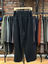 Tumbler Black Wide Easy Pants Wool