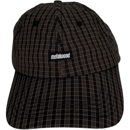 Mini Metal Logo Dad Hat Brown