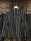 Haven Jacket Black White Helix Flannel