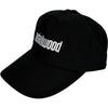 Metal Logo 5 Panel Hat Black