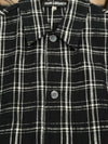 Haven Jacket Black White Helix Flannel