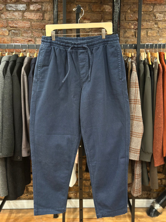 Earth Alva Skate Cotton Trouser Navy