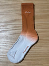 Stained Tennis Socks - Single Pair Tie Dye Cotton Clay