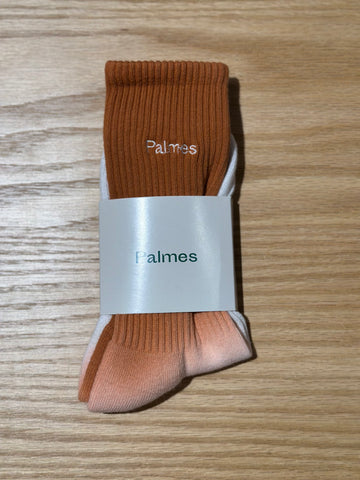 Stained Tennis Socks - Single Pair Tie Dye Cotton Clay