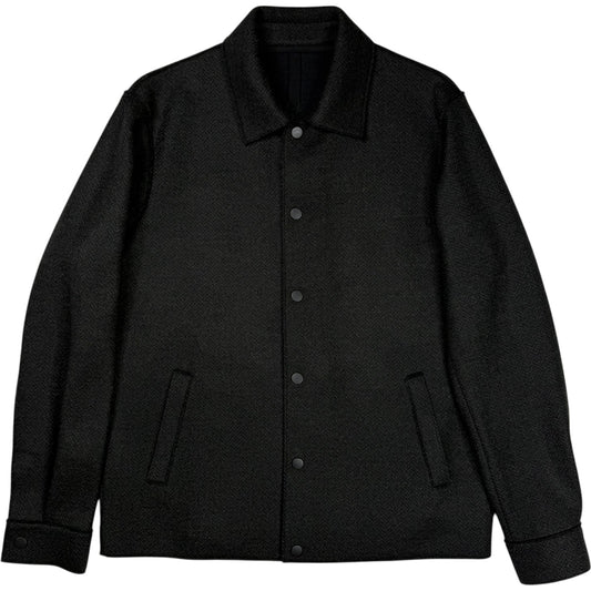 Coach Jacket Jacquard Moss Herringbone