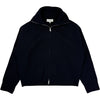 Sandos Ribbed Knit Full Zip Navy