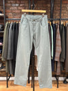 Loose Fit Trouser New Green Cotton