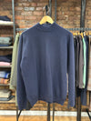Fino Navy Mock Neck Sweater Wool