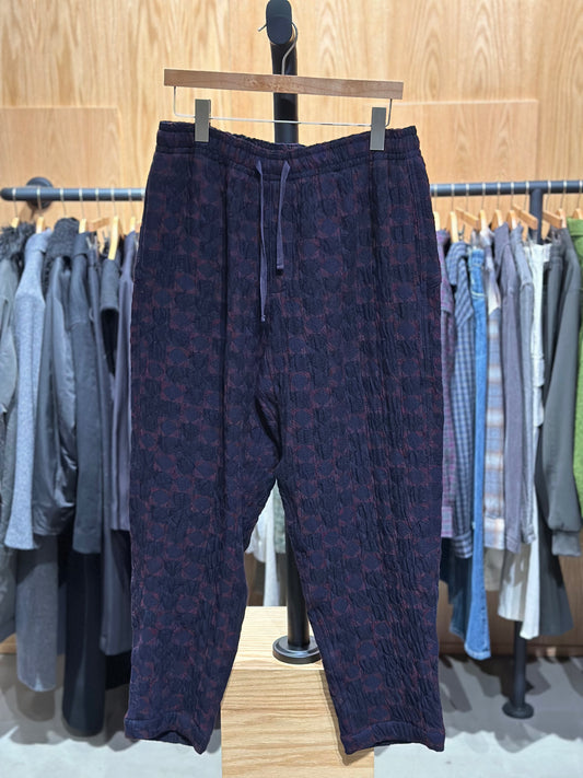Alva Skate Trouser Multi Crinkle Textured Jacquard