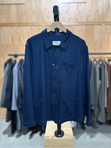 Pablo Overshirt Navy Cashmere