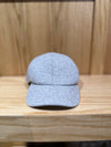 Baseball Cap Wool Grey