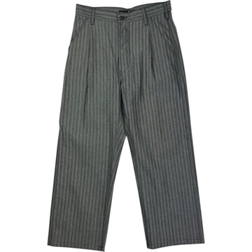 Herringbone Construction Pants Raw Denim