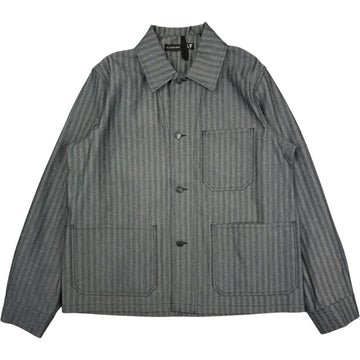 Herringbone Chore Jacket Raw Denim