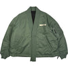 Reversible Haori Flight Jacket Teal Grey
