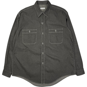 Work Shirt Cotton Hemp Ink Black