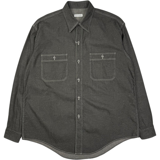 Work Shirt Cotton Hemp Ink Black