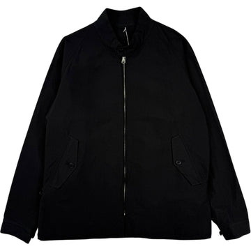 Stand Collar Jacket Cotton Black