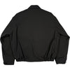 Wool Poplin Zip Blouson Ink Black