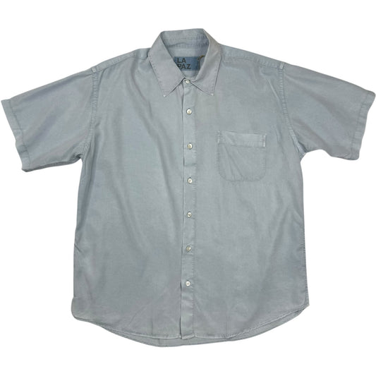 Roque Grandpa Baggy Shirt Wind Blue