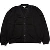 Cotton Washi Cardigan Ink Black