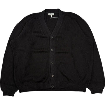 Cotton Washi Cardigan Ink Black