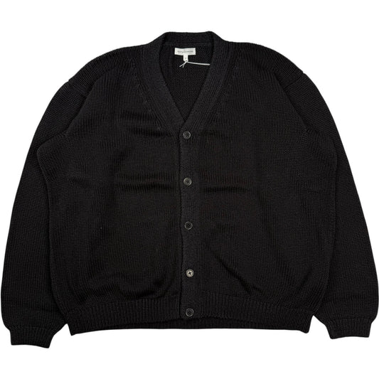Cotton Washi Cardigan Ink Black