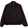 Wool Poplin Zip Blouson Espresso