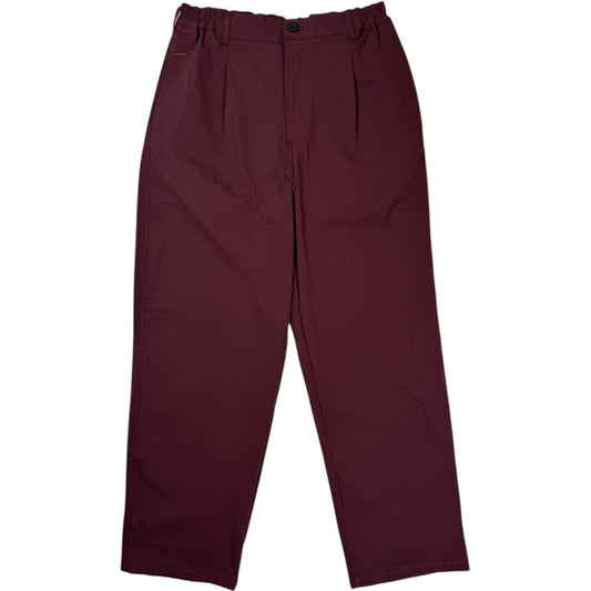 Cosmic Pants Seersucker Burgandy