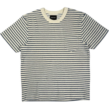 Psycho Killer T-Shirt Terry Cloth Blue Stripe
