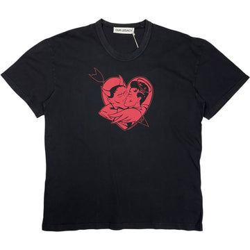 Loose T-Shirt Love Story Print