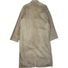 Cloak Carcoat Ghost Grey Wax Dipped Cupro