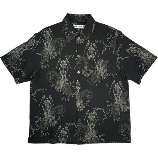 Every Shirt Shortsleeve Death Paisley Print