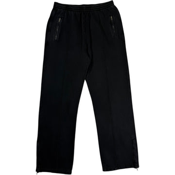 Track Pants Washed Black Star Fleece