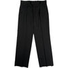 Slack Trouser Black Worsted Wool