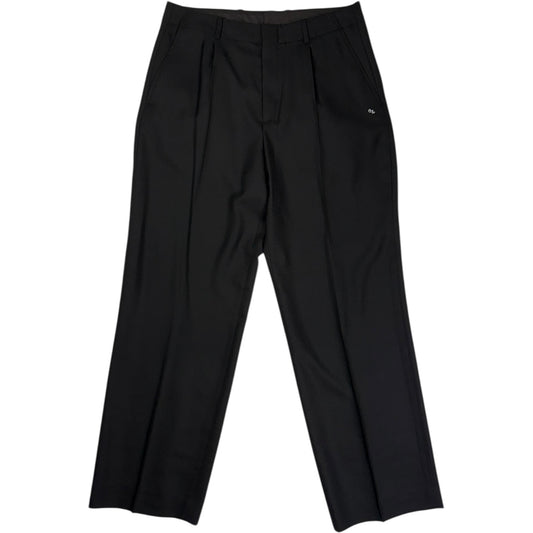 Borrowed Chino Black Panama Wool