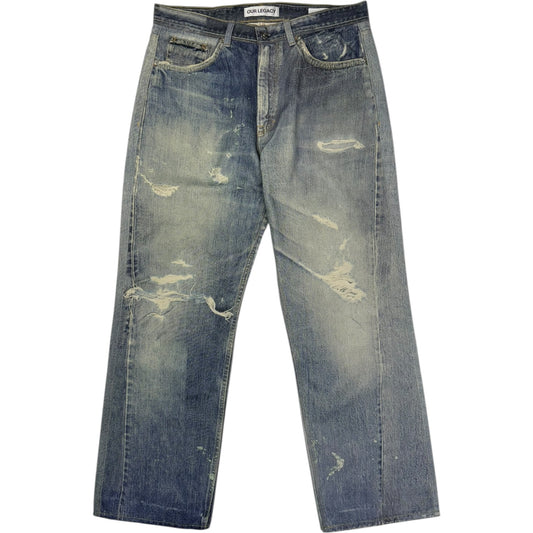 Third Cut Digital Denim Print