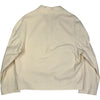 Ferro Blazer Tonal Broken Twill Antique White